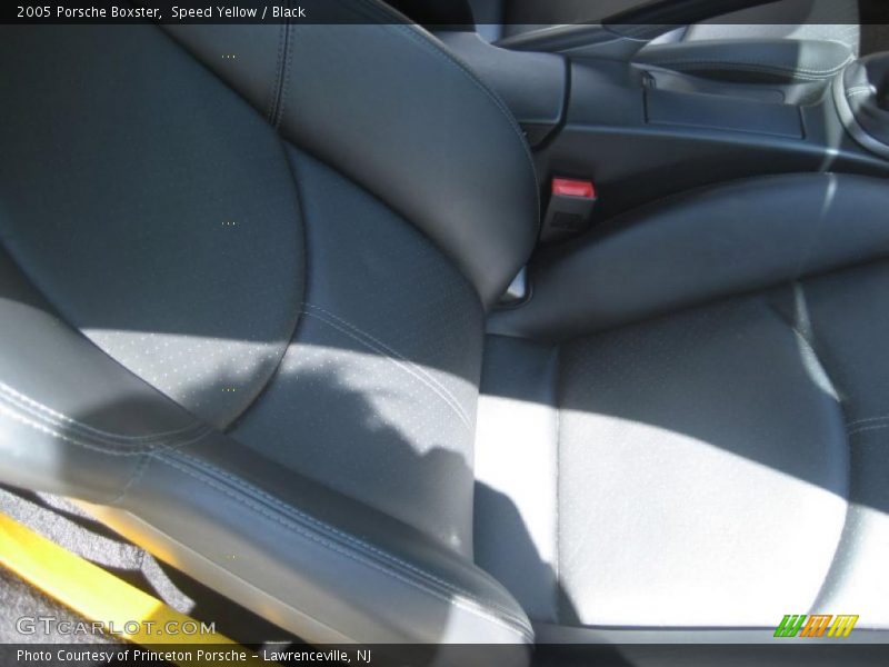Speed Yellow / Black 2005 Porsche Boxster