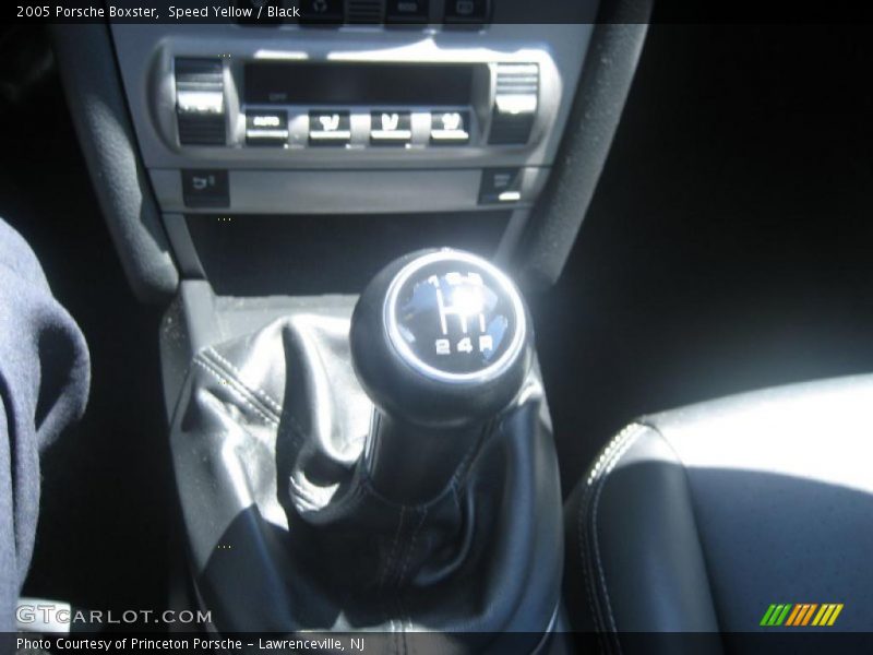 Speed Yellow / Black 2005 Porsche Boxster