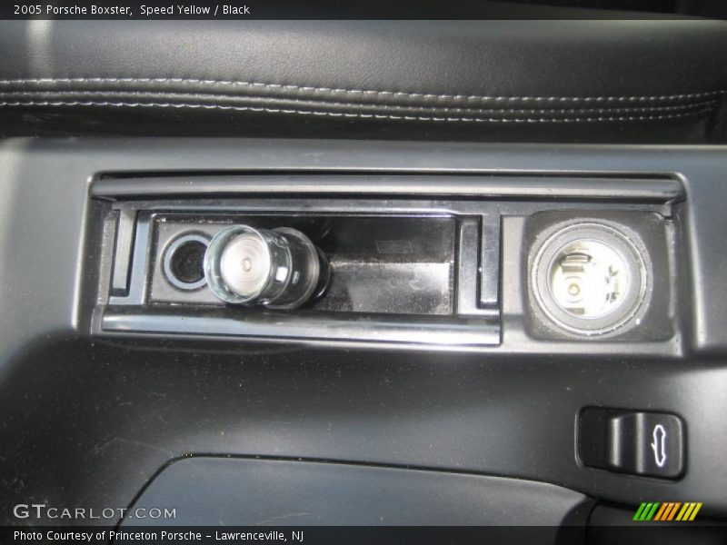 Speed Yellow / Black 2005 Porsche Boxster