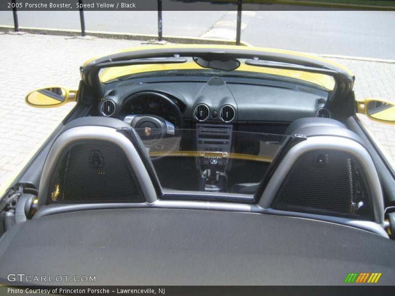 Speed Yellow / Black 2005 Porsche Boxster