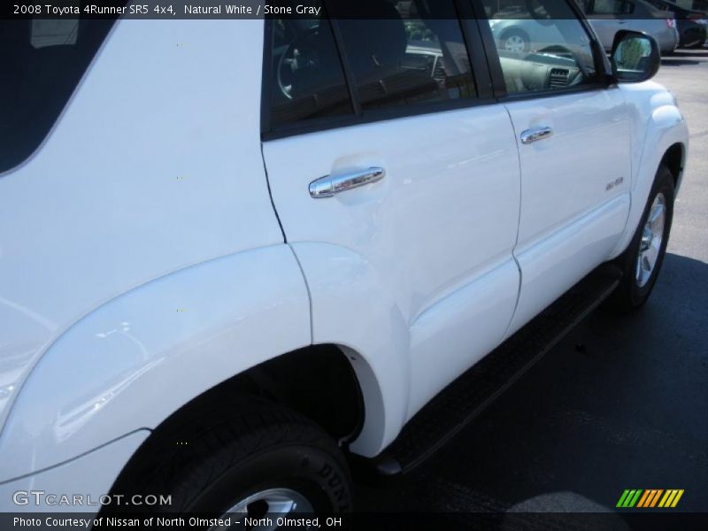 Natural White / Stone Gray 2008 Toyota 4Runner SR5 4x4