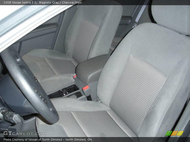 Magnetic Gray / Charcoal/Steel 2008 Nissan Sentra 2.0