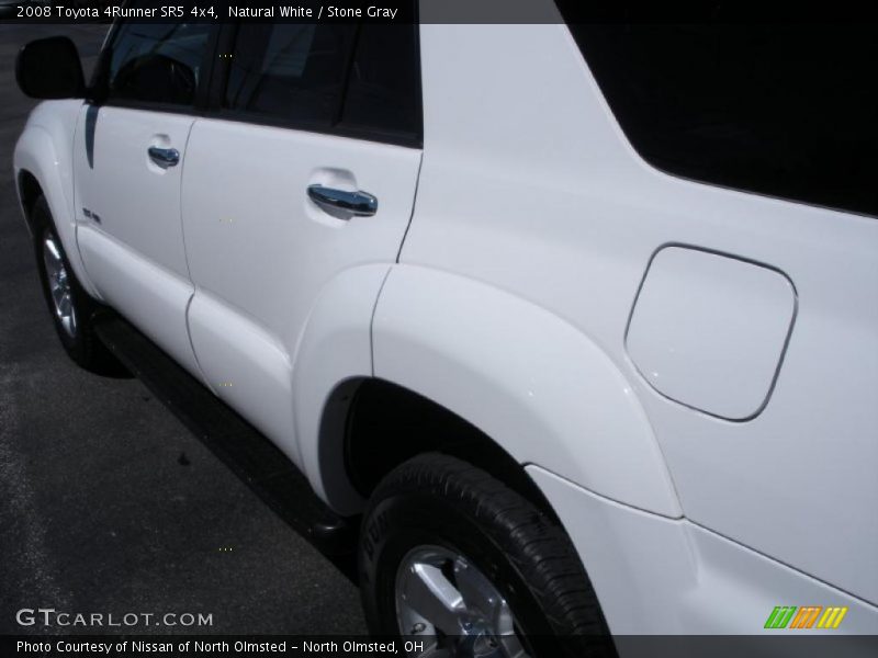 Natural White / Stone Gray 2008 Toyota 4Runner SR5 4x4