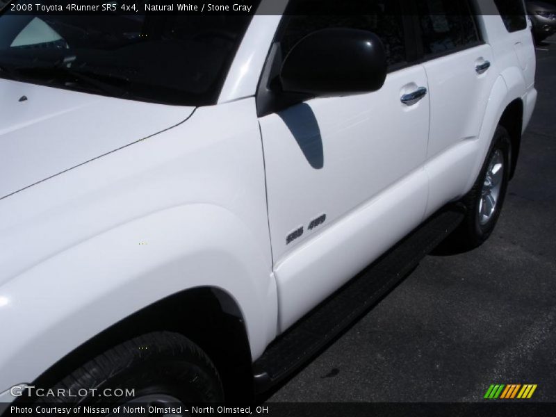 Natural White / Stone Gray 2008 Toyota 4Runner SR5 4x4