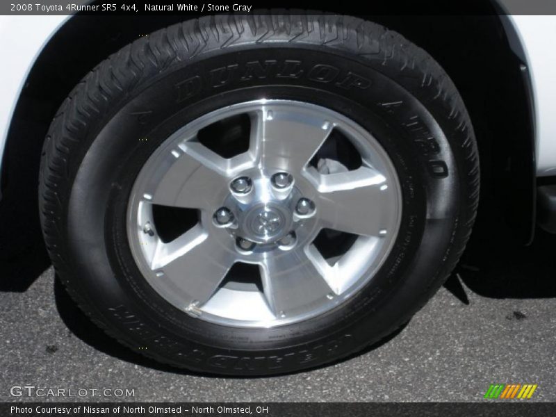 Natural White / Stone Gray 2008 Toyota 4Runner SR5 4x4