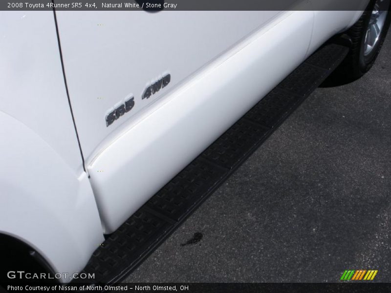 Natural White / Stone Gray 2008 Toyota 4Runner SR5 4x4