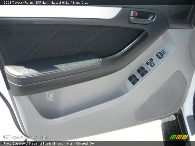 Natural White / Stone Gray 2008 Toyota 4Runner SR5 4x4