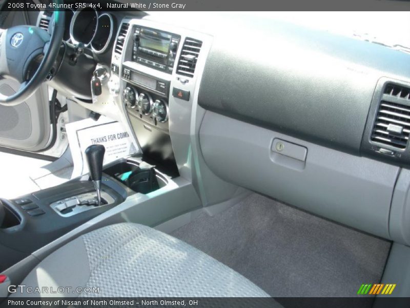 Natural White / Stone Gray 2008 Toyota 4Runner SR5 4x4