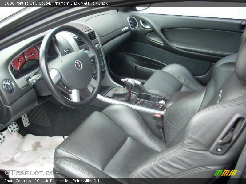 Phantom Black Metallic / Black 2006 Pontiac GTO Coupe
