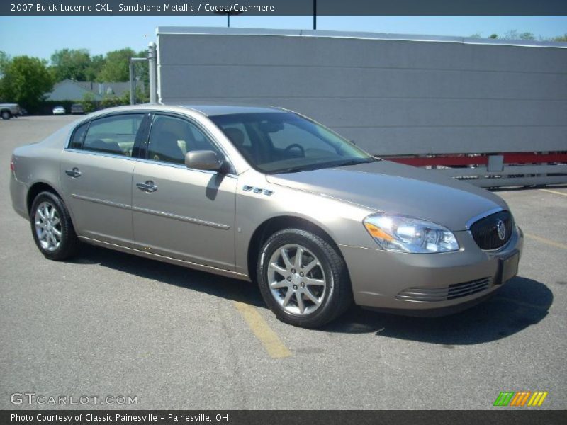 Sandstone Metallic / Cocoa/Cashmere 2007 Buick Lucerne CXL