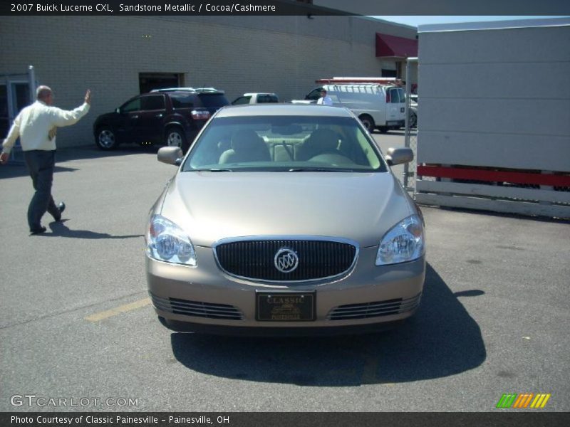 Sandstone Metallic / Cocoa/Cashmere 2007 Buick Lucerne CXL