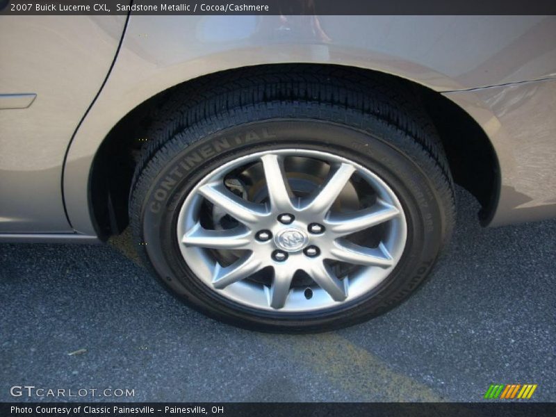 Sandstone Metallic / Cocoa/Cashmere 2007 Buick Lucerne CXL