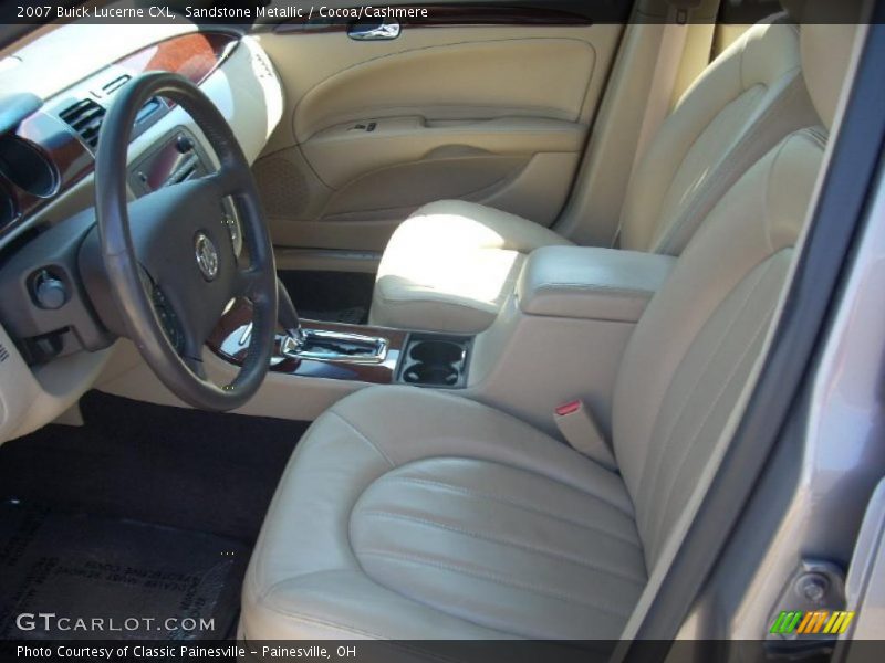 Sandstone Metallic / Cocoa/Cashmere 2007 Buick Lucerne CXL