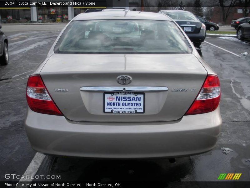 Desert Sand Mica / Stone 2004 Toyota Camry LE