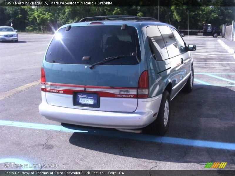 Medium Seafoam Metallic / Graphite 1998 Mercury Villager LS