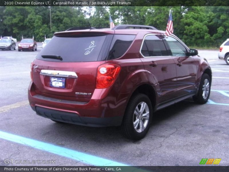 Cardinal Red Metallic / Jet Black/Light Titanium 2010 Chevrolet Equinox LT