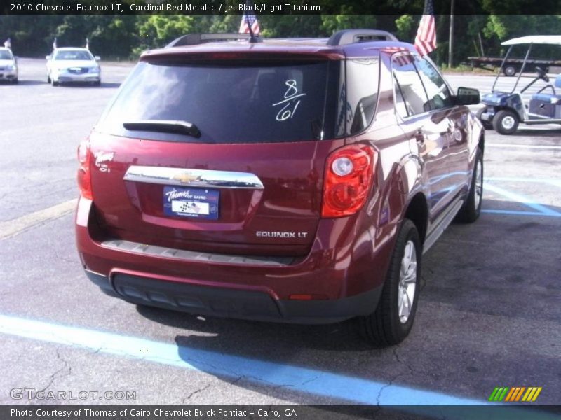 Cardinal Red Metallic / Jet Black/Light Titanium 2010 Chevrolet Equinox LT