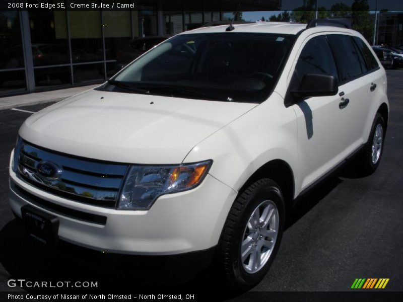 Creme Brulee / Camel 2008 Ford Edge SE