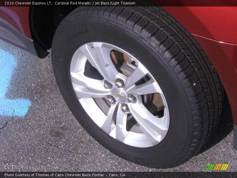 Cardinal Red Metallic / Jet Black/Light Titanium 2010 Chevrolet Equinox LT