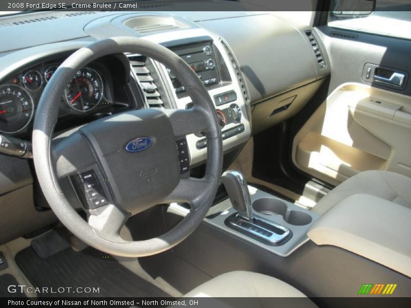 Creme Brulee / Camel 2008 Ford Edge SE