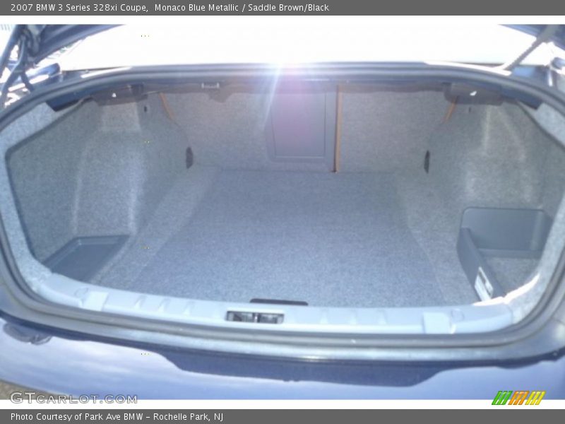 Monaco Blue Metallic / Saddle Brown/Black 2007 BMW 3 Series 328xi Coupe