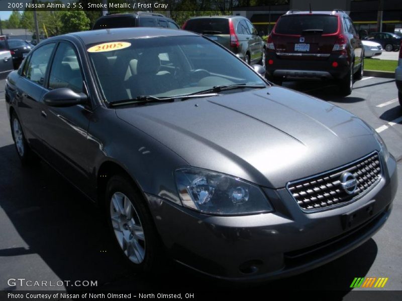 Smoke Metallic / Frost Gray 2005 Nissan Altima 2.5 S