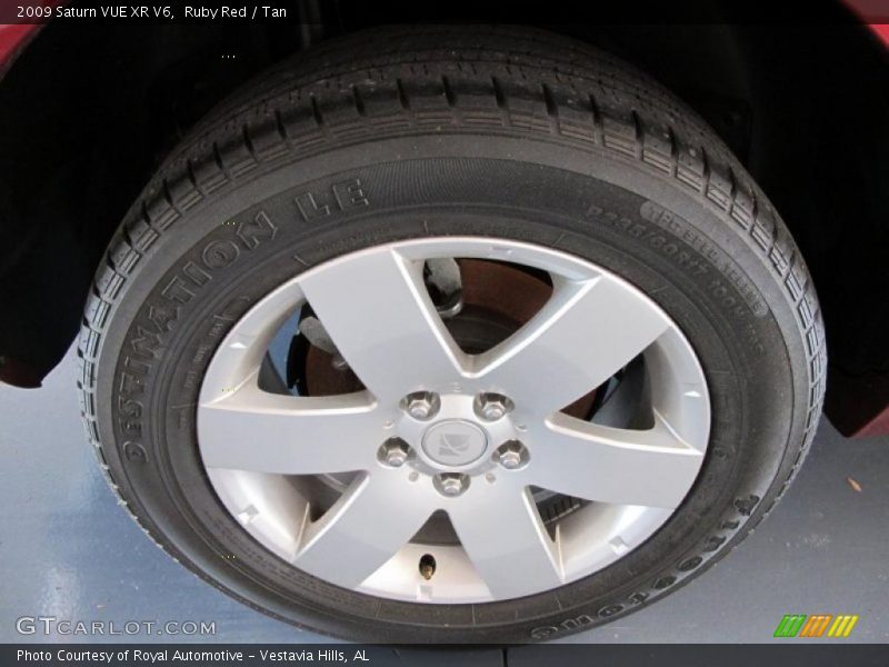 Ruby Red / Tan 2009 Saturn VUE XR V6