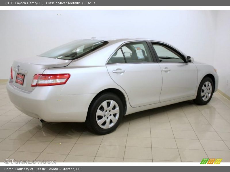 Classic Silver Metallic / Bisque 2010 Toyota Camry LE