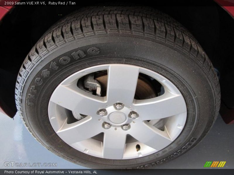 Ruby Red / Tan 2009 Saturn VUE XR V6