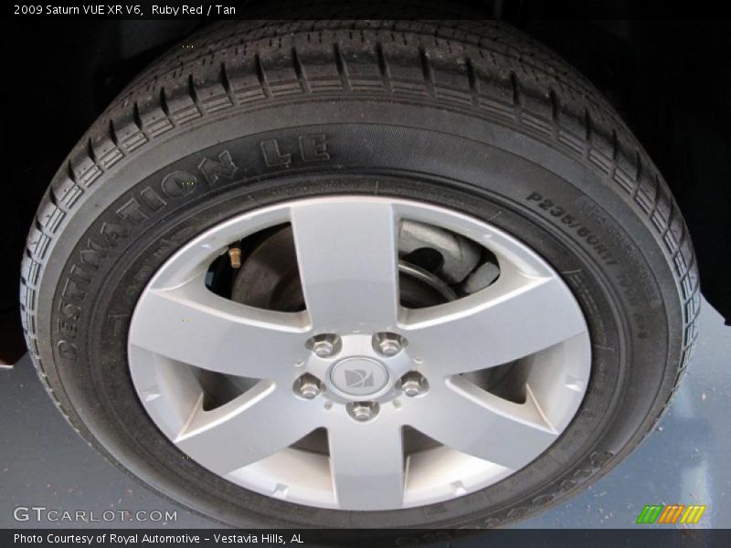Ruby Red / Tan 2009 Saturn VUE XR V6
