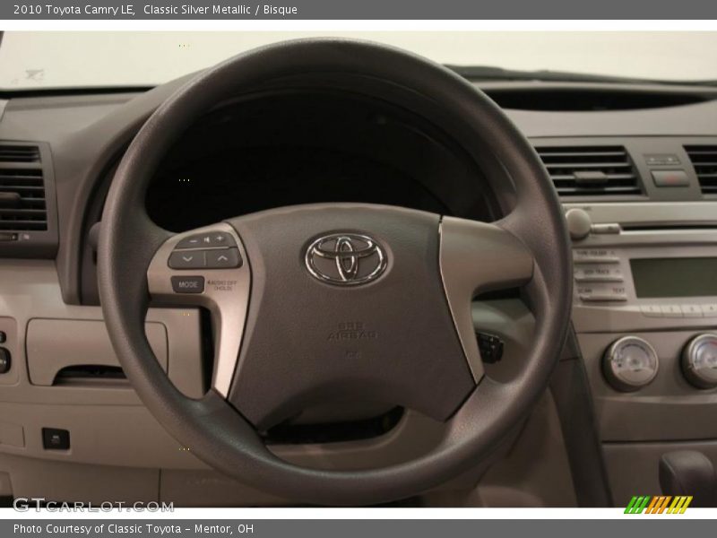 Classic Silver Metallic / Bisque 2010 Toyota Camry LE