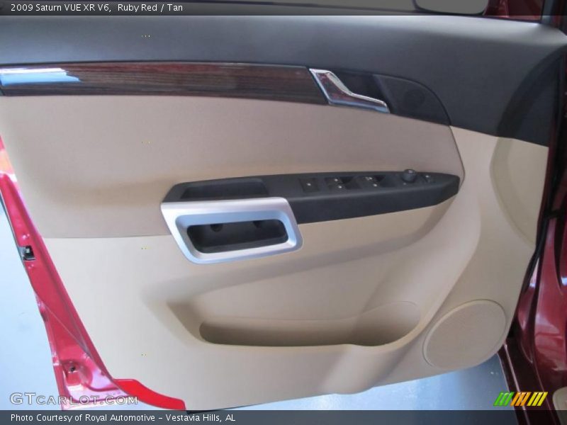 Ruby Red / Tan 2009 Saturn VUE XR V6