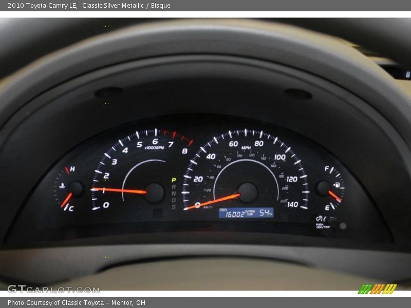 Classic Silver Metallic / Bisque 2010 Toyota Camry LE