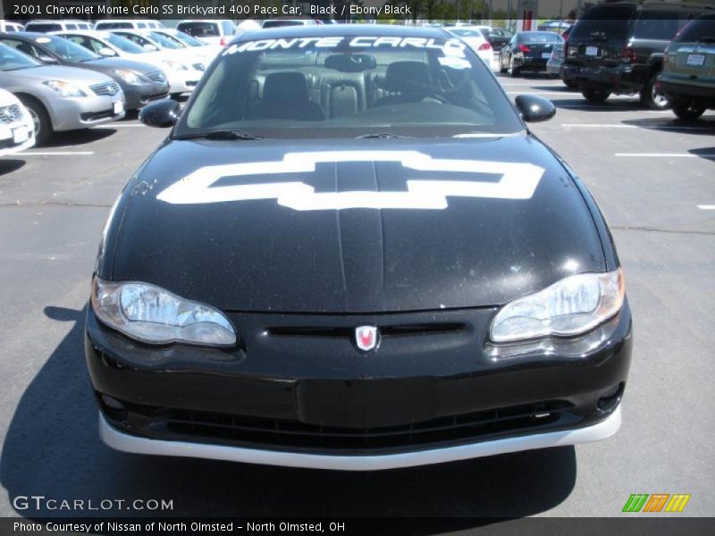 Black / Ebony Black 2001 Chevrolet Monte Carlo SS Brickyard 400 Pace Car