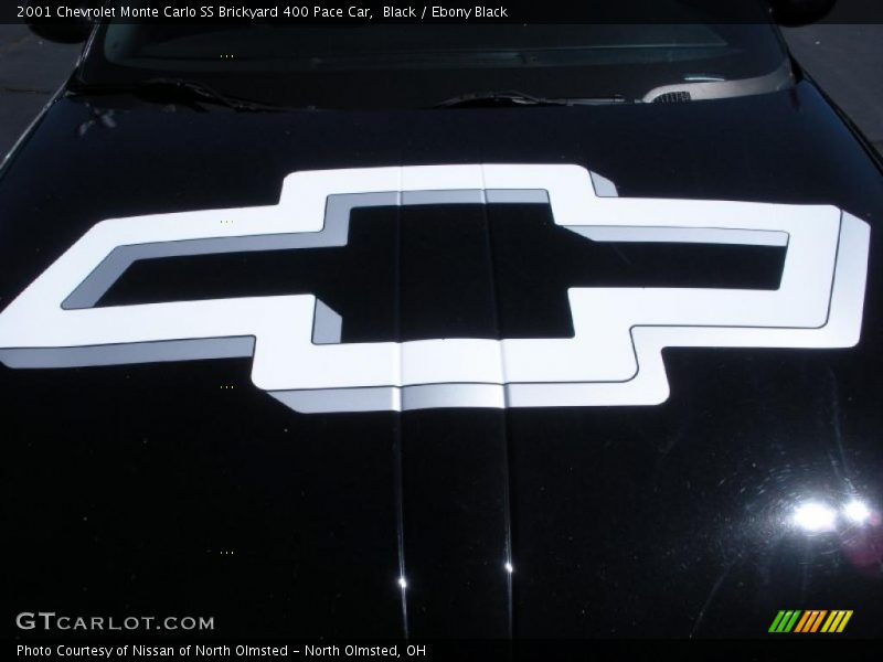 Black / Ebony Black 2001 Chevrolet Monte Carlo SS Brickyard 400 Pace Car