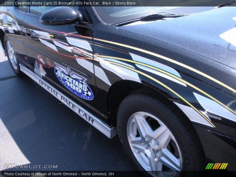 Black / Ebony Black 2001 Chevrolet Monte Carlo SS Brickyard 400 Pace Car