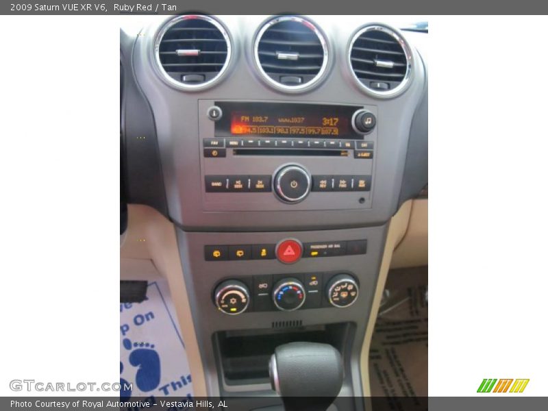 Ruby Red / Tan 2009 Saturn VUE XR V6