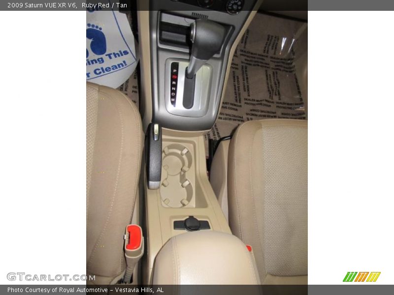 Ruby Red / Tan 2009 Saturn VUE XR V6