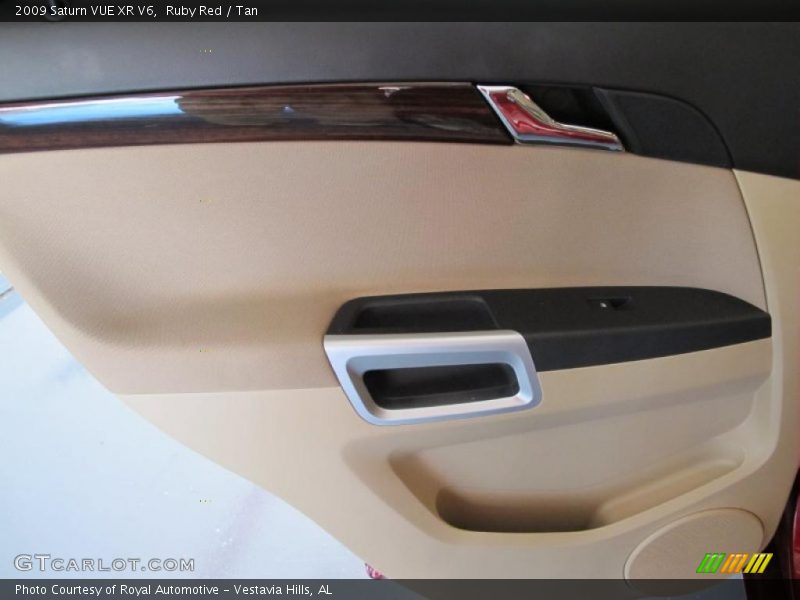 Ruby Red / Tan 2009 Saturn VUE XR V6