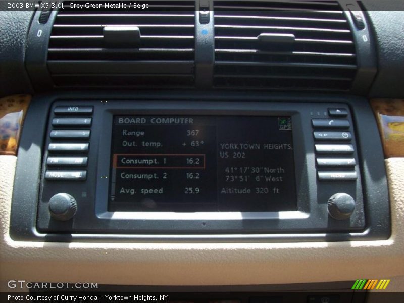 Grey Green Metallic / Beige 2003 BMW X5 3.0i