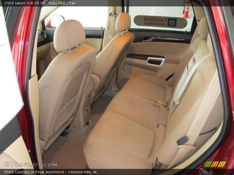 Ruby Red / Tan 2009 Saturn VUE XR V6