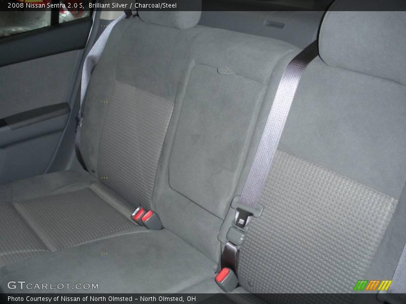 Brilliant Silver / Charcoal/Steel 2008 Nissan Sentra 2.0 S
