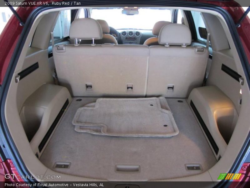 Ruby Red / Tan 2009 Saturn VUE XR V6