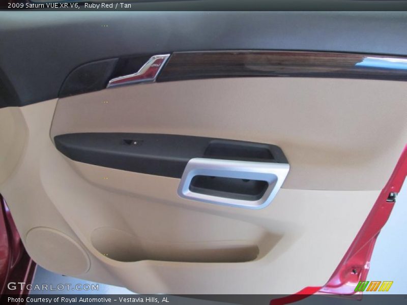 Ruby Red / Tan 2009 Saturn VUE XR V6