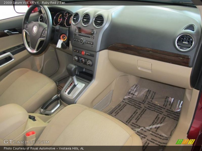 Ruby Red / Tan 2009 Saturn VUE XR V6