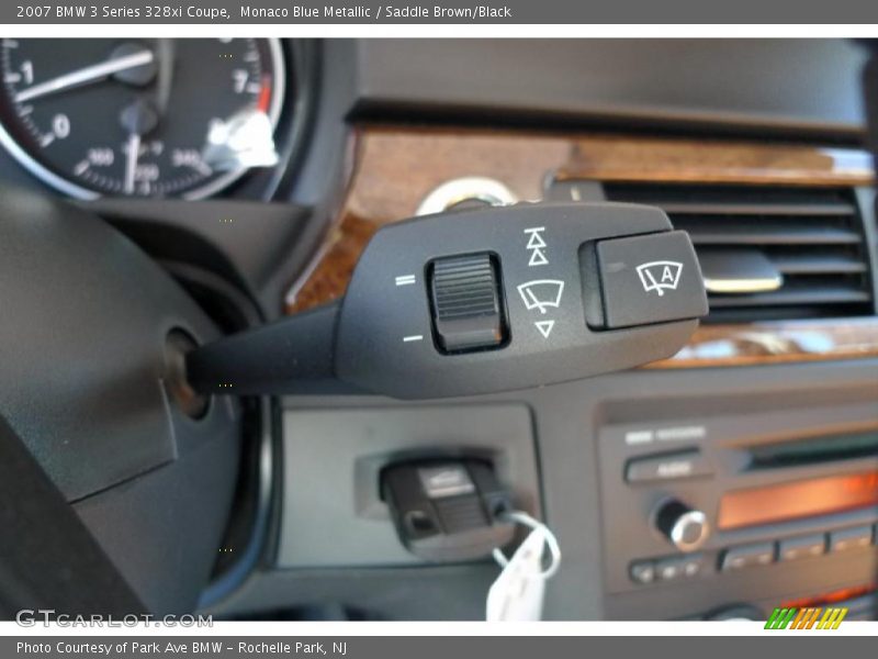 Monaco Blue Metallic / Saddle Brown/Black 2007 BMW 3 Series 328xi Coupe