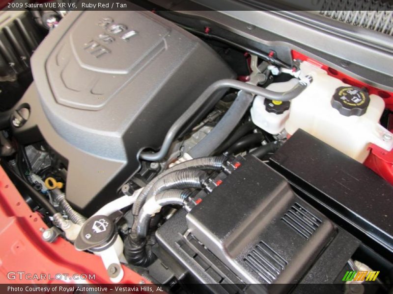 Ruby Red / Tan 2009 Saturn VUE XR V6