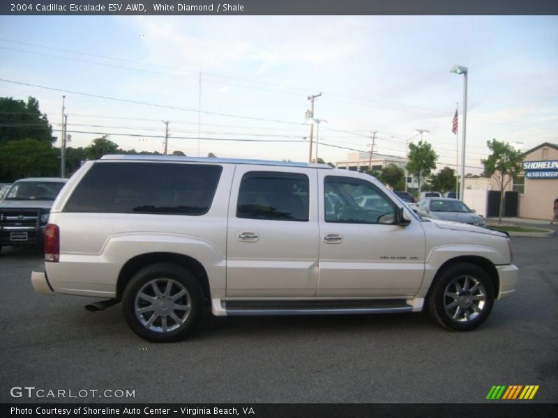 White Diamond / Shale 2004 Cadillac Escalade ESV AWD