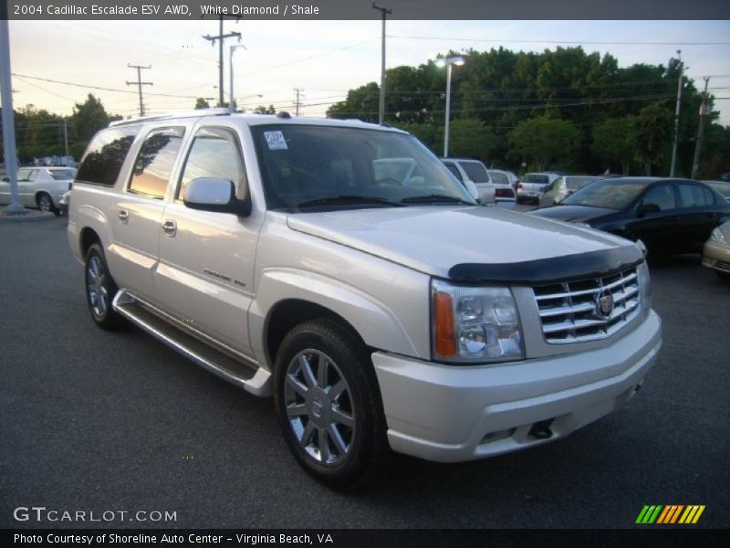 White Diamond / Shale 2004 Cadillac Escalade ESV AWD