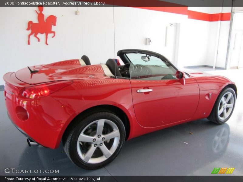 Aggressive Red / Ebony 2008 Pontiac Solstice Roadster